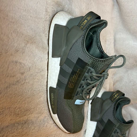 Adidas NDM Youth Size 6 - Olive Green hardly worn very good condition - Picture 3 of 6